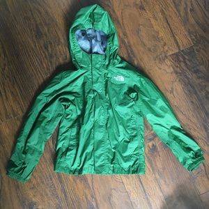 Green North Face Jacket
